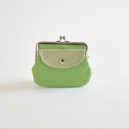 親子がま口ポーチ