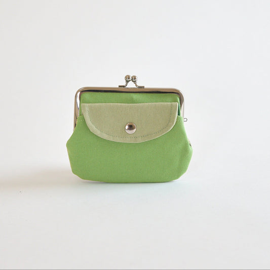 親子がま口ポーチ