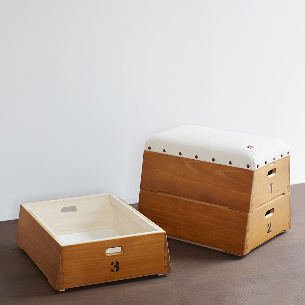 とび箱BOX おもちゃ箱3段