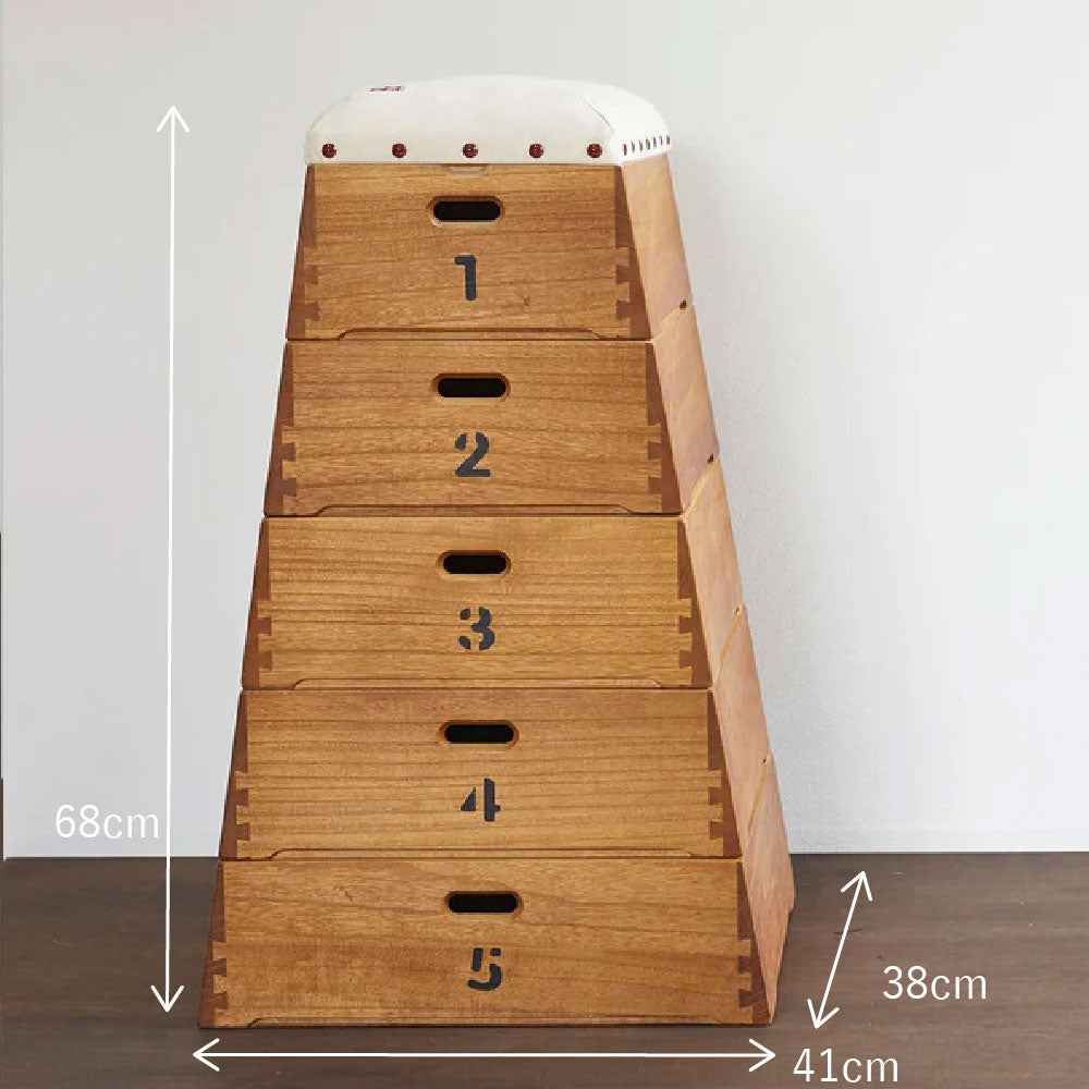 とび箱BOX おもちゃ箱5段